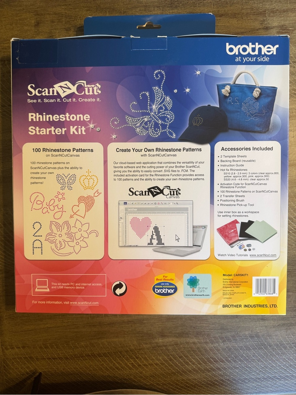 Brother Rhinestone Starter Kit - Picture 2 of 2